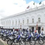 Governador Flávio Dino, Entrega 44 motos Policiais