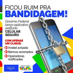 URGENTE! Governo lança app para bloquear celular roubado! Saiba como baixar