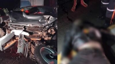 Motociclista morre após grave acidente envolvendo moto e carro na BR-316 em Timon