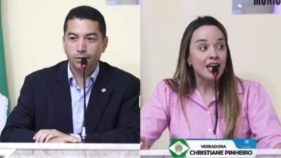 Matões: Thiago Brito engole o choro e aceita Crhistiane ser vice de Nonatinho