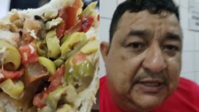 HORROR: Supermercado Mateus serve salgado recheado de larvas a cliente que vai parar no hospital; veja o vídeo