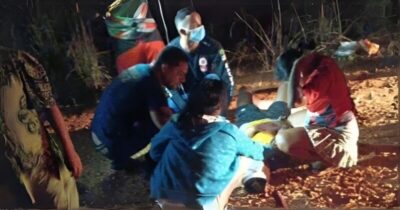 Indígenas são atropelados por caminhão em rodovia estadual