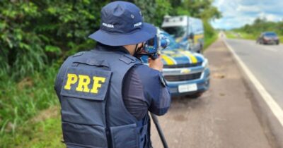 PRF flagra mais de 1.700 motoristas em alta velocidade no MA