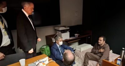 Maranhense visita deputado em greve de fome após cassação