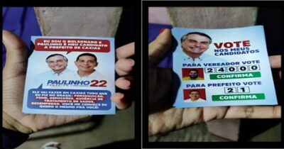 Santinhos com erro teriam enganado 2 mil eleitores em Caxias
