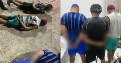 Policiais frustram arrastão na Litorânea e prendem três