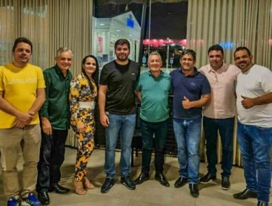 Marreca Filho: Deputado recebe diversos prefeitos aliados em Brasília.