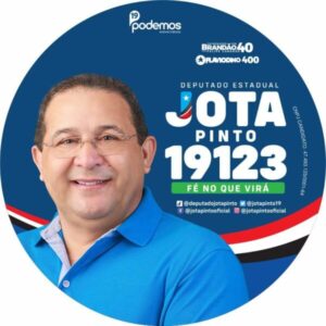 COMEÇOU O NOSSO PROJETO; DEPUTADO JOTA PINTO DÁ LARGADA À CAMPANHA