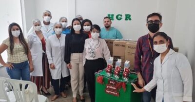 FÁTIMA ARAÚJO DOA TRÊS TV’S PARA O HOSPITAL DR. GENÉSIO RÊGO⁶