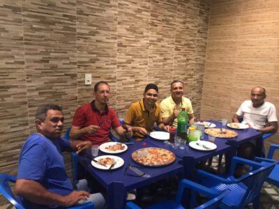Jornalistas de Paço do Lumiar fazem confraternização
