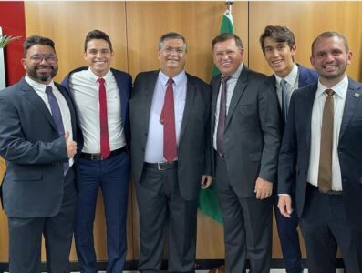 PREFEITO IVO REZENDE PRESTIGIA POSSE DOS MINISTROS DE COMUNICAÇÕES JUSCELINO FILHO E JUSTIÇA FLÁVIO DINO