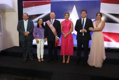 JOTA PINTO E CONCITA PINTO PARTICIPAM DA CERIMÔNIA DE RECONDUÇÃO AO CARGO DE GOVERNADOR CARLOS BRANDÃO