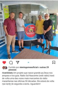 GERALDO CASTRO DE VOLTA AO MICROFONE DA RÁDIO