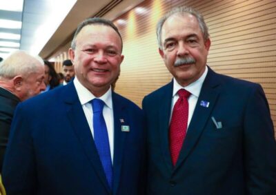 Governador Brandão participa da posse de Aloizio Mercadante à Presidência do BNDES