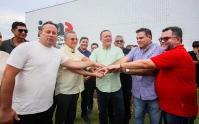 Prefeito de Pinheiro em exercício, Lucas do Beiradão, acompanha Governador Brandão em inauguração do IEMA no município de Santa Helena