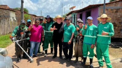 PREFEITO INTERINO LUCAS DO BEIRADÃO ACOMPANHA SERVIÇOS DE INFRAESTRUTURA NO CONJUNTO SÃO JOSÉ
