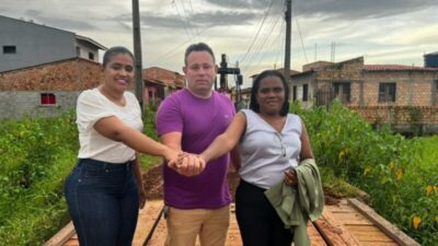 Em ação rápida por ordem do Prefeito Lucas ponte que liga campinho ao bairro da matriz é recuperada em tempo recorde