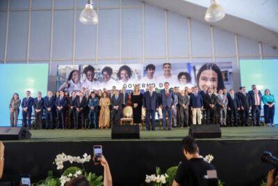 Em ITZ, Brandão empossa novo secretariado e anuncia obras na Região Tocantina