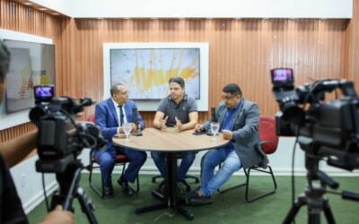 Prefeito Luciano marca seu retorno a prefeitura com bate-papo ao vivo onde fez balanço da gestão e expectativas para os próximos meses
