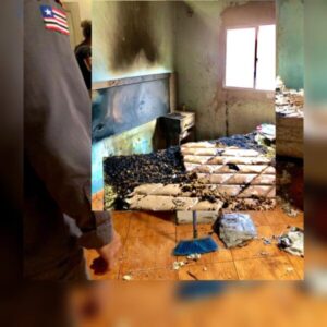 Buriti Bravo: Polícia Militar combate incêndio, salva idosa e prende filha suspeita de agredir a própria mãe e tocar fogo na casa