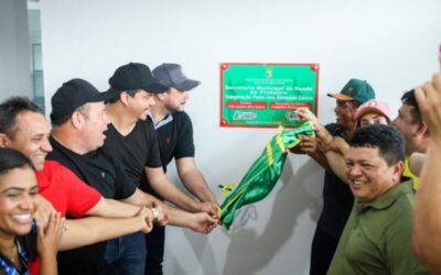 Povoado Pedrinhas dos Araújo comemora entrega do Posto de Saúde inaugurado pelo Prefeito Luciano com festa e torneio de futebol