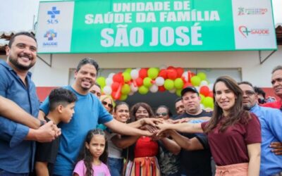 Prefeito Luciano inaugura Unidade Básica de Saúde no bairro Vila Zé Arlindo