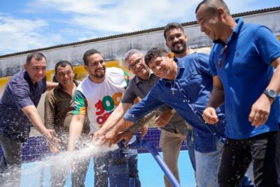 PREFEITURA DE CEDRAL ENTREGA SISTEMA SIMPLIFICADO DE ABASTECIMENTO DE ÁGUA