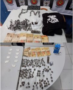 Polícia Militar apreende grande quantidade de drogas em Passagem Franca-MA