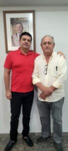 Diretor-proprietário d’O Municipalista visita titular da SEINC