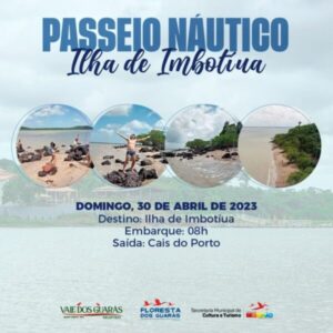 Quer curtir um passeio náutico na véspera do feriado do dia 01 de maio, em Bequimão?