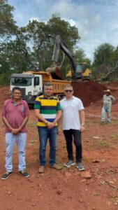 Prefeito Daniel Castro e vereadores, vistoriam trabalho de recuperação da MA-368 que liga Nova Iorque ao povoado Orozimbo