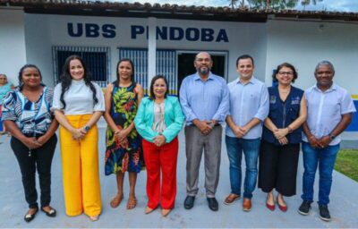 PREFEITA PAULA AZEVEDO ENTREGA UBS DO BAIRRO PINDOBA TOTALMENTE REVITALIZADA
