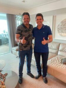 Prefeito Luciano e presidente da FAMEM, Ivo Rezende, direcionam trabalhos que representam avanços para o COSEMS/MA