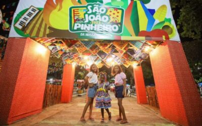 Sucesso total: Show da terça-feira de São João em Pinheiro arrasta multidão para a praça José Sarney