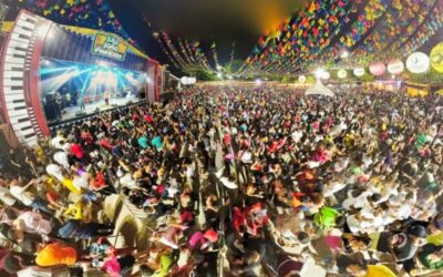 Foi bom demais: Tiaguinho Mala Mansa, Kiko Chicabana, Dj Felipe e Tony Guerra fizeram a festa no São João de Pinheiro 2023