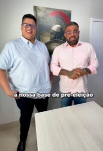 VEREADOR MARLON BOTÃO DECLARA APOIO AO PROJETO DE PAULO VICTOR RUMO À PREFEITURA DE SÃO LUÍS