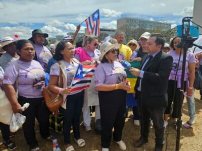 PREFEITA PAULA AZEVEDO PARTICIPA EFETIVAMENTE DA MARCHA DAS MARGARIDAS EM BRASÍLIA