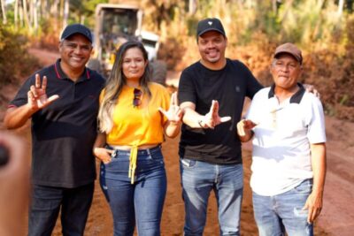 Pró-vicinais intensifica trabalho no polo Paraíso: Prefeito Luciano vistoria as obras e aprova qualidade do serviço