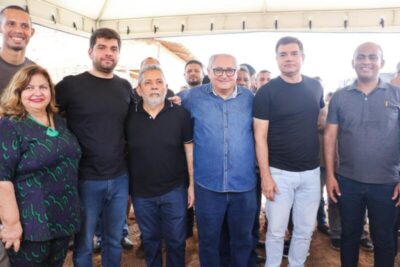 Deputado Marreca Filho e secretário Júnior Marreca anunciam obras em Itapecuru-Mirim