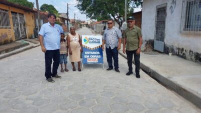 PREFEITURA DE PAÇO DO LUMIAR REVITALIZA RUA DO RESIDENCIAL CARLOS AUGUSTO