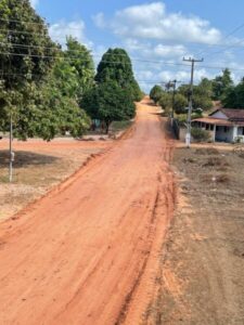 PREFEITURA DE CEDRAL RECUPERA RUAS DO POVOADO PARATI