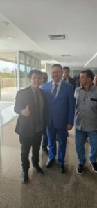 Vice de Pedro do Rosário comparece a ato na ALEMA