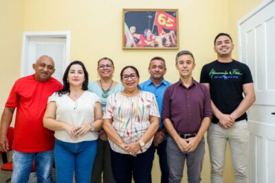 PREFEITA PAULA AZEVEDO PREPARA CONFERÊNCIA DO PCdoB EM PAÇO DO LUMIAR