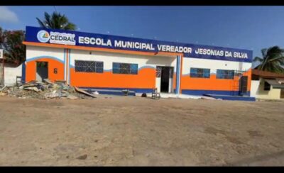PREFEITURA DE CEDRAL ENTREGA MAIS UMA ESCOLA REFORMANDA E AMPLIADA