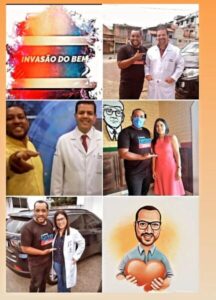 Projeto Invasão do Bem homenagem ao dia do Médico