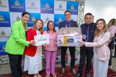 Alema entrega equipamentos para Procuradorias da Mulher de Câmaras Municipais