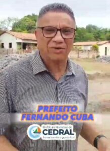 PREFEITURA. DE CEDRAL REALIZA OBRAS DE PAVIMENTAÇÃO EM BLOQUETE NA COMUNIDADE MARANHÃO NOVO