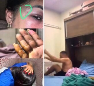 Vídeo- Ex-mulher de Chicão dos Teclados expõe agressões de atual esposo, nas redes sociais