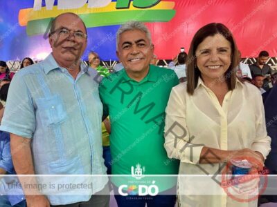 Prefeito de Codó, Dr. Zé Francisco, participa da Convenção Estadual do MDB em São Luís