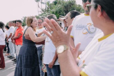 Iracema Vale prestigia entrega de obras em Belágua